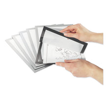 Load image into Gallery viewer, Durable® wholesale. Duraframe Magnetic Plus Sign Holder, 8.5 X 11, Silver Frame, 2-pack. HSD Wholesale: Janitorial Supplies, Breakroom Supplies, Office Supplies.