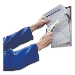 Durable® wholesale. Duraframe Magnetic Plus Sign Holder, 8.5 X 11, Silver Frame, 2-pack. HSD Wholesale: Janitorial Supplies, Breakroom Supplies, Office Supplies.