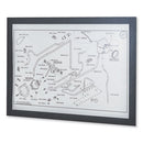 Durable® wholesale. Duraframe Magnetic Sign Holder, 5.5 X 8.5, Black Frame, 2-pack. HSD Wholesale: Janitorial Supplies, Breakroom Supplies, Office Supplies.