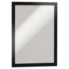 Load image into Gallery viewer, Durable® wholesale. Duraframe Sign Holder, 8 1-2 X 11, Black Frame, 2 Per Pack. HSD Wholesale: Janitorial Supplies, Breakroom Supplies, Office Supplies.