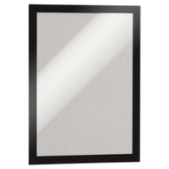 Durable® wholesale. Duraframe Sign Holder, 8 1-2 X 11, Black Frame, 2 Per Pack. HSD Wholesale: Janitorial Supplies, Breakroom Supplies, Office Supplies.