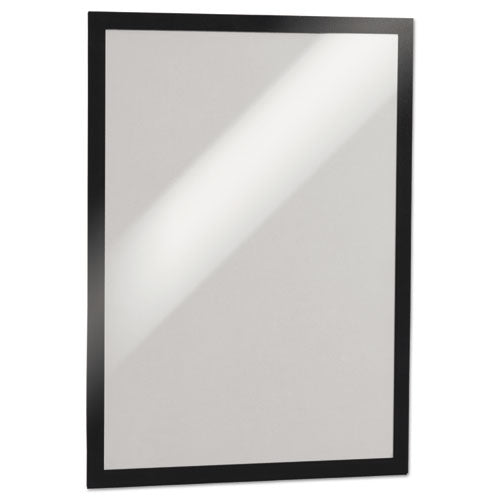 Durable® wholesale. Duraframe Sign Holder, 11 X 17, Black Frame, 2-pack. HSD Wholesale: Janitorial Supplies, Breakroom Supplies, Office Supplies.