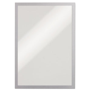 Durable® wholesale. Duraframe Sign Holder, 11" X 17", Silver, 2-pk. HSD Wholesale: Janitorial Supplies, Breakroom Supplies, Office Supplies.