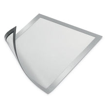 Load image into Gallery viewer, Durable® wholesale. Duraframe Magnetic Sign Holder, 8.5 X 11, Silver Frame, 2-pack. HSD Wholesale: Janitorial Supplies, Breakroom Supplies, Office Supplies.