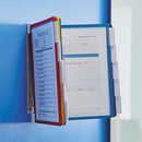 Durable® wholesale. Vario Wall Reference System, 10 Panels, Assorted Borders And Panels. HSD Wholesale: Janitorial Supplies, Breakroom Supplies, Office Supplies.