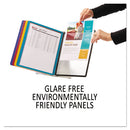 Durable® wholesale. Vario Reference Desktop System, 10 Panels, Assorted Borders And Panels. HSD Wholesale: Janitorial Supplies, Breakroom Supplies, Office Supplies.