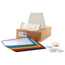 Durable® wholesale. Vario Reference Desktop System, 10 Panels, Assorted Borders And Panels. HSD Wholesale: Janitorial Supplies, Breakroom Supplies, Office Supplies.