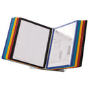 Durable® wholesale. Vario Reference Desktop System, 20 Panels, Assorted Borders And Panels. HSD Wholesale: Janitorial Supplies, Breakroom Supplies, Office Supplies.