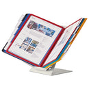 Durable® wholesale. Vario Pro Desktop Reference System, 10 Panels, Le Gal, Assorted Borders And Panels. HSD Wholesale: Janitorial Supplies, Breakroom Supplies, Office Supplies.