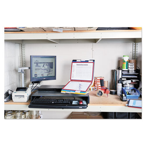 Durable® wholesale. Vario Pro Desktop Reference System, 10 Panels, Le Gal, Assorted Borders And Panels. HSD Wholesale: Janitorial Supplies, Breakroom Supplies, Office Supplies.