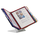 Durable® wholesale. Vario Pro Desktop Reference System, 10 Panels, Le Gal, Assorted Borders And Panels. HSD Wholesale: Janitorial Supplies, Breakroom Supplies, Office Supplies.