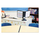 Durable® wholesale. Sherpa Motion Desk Reference System, 10 Panels, Black Borders. HSD Wholesale: Janitorial Supplies, Breakroom Supplies, Office Supplies.