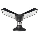 Durable® wholesale. Sherpa Motion Desk Reference System, 10 Panels, Black Borders. HSD Wholesale: Janitorial Supplies, Breakroom Supplies, Office Supplies.