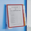 Durable® Sherpa® wholesale. Sherpa Wall-mount Reference System, 10 Gray Panels, Letter, Assorted Borders. HSD Wholesale: Janitorial Supplies, Breakroom Supplies, Office Supplies.