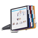 Durable® wholesale. Sherpa Desk Reference System, 10 Panels, 10 X 5 5-8 X 13 7-8, Assorted Borders. HSD Wholesale: Janitorial Supplies, Breakroom Supplies, Office Supplies.