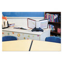Durable® wholesale. Sherpa Desk Reference System, 10 Panels, 10 X 5 5-8 X 13 7-8, Assorted Borders. HSD Wholesale: Janitorial Supplies, Breakroom Supplies, Office Supplies.
