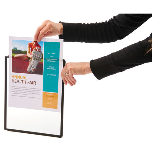 Durable® wholesale. Sherpa Vario Replacement Panels, 1 Section, Clear, 5-pk. HSD Wholesale: Janitorial Supplies, Breakroom Supplies, Office Supplies.