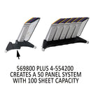 Durable® wholesale. Sherpa Reference System Extension Set, Assorted Borders And Panels. HSD Wholesale: Janitorial Supplies, Breakroom Supplies, Office Supplies.