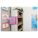 Durable® wholesale. Vario Magnetic Wall Reference System, 5 Panels, 10 Pockets, Assorted Borders. HSD Wholesale: Janitorial Supplies, Breakroom Supplies, Office Supplies.