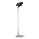 Durable® wholesale. Floor Stand Tablet Holder, Silver-charcoal Gray. HSD Wholesale: Janitorial Supplies, Breakroom Supplies, Office Supplies.