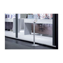 Durable® wholesale. Floor Stand Tablet Holder, Silver-charcoal Gray. HSD Wholesale: Janitorial Supplies, Breakroom Supplies, Office Supplies.