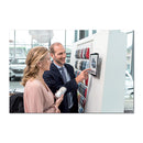 Durable® wholesale. Wall-mounted Tablet Holder, Silver-charcoal Gray. HSD Wholesale: Janitorial Supplies, Breakroom Supplies, Office Supplies.