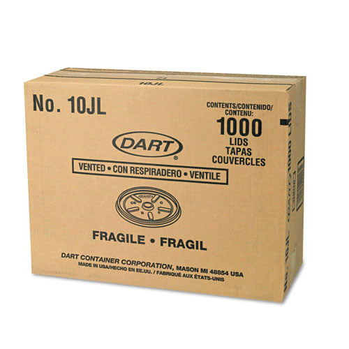 Dart® wholesale. DART Vented Plastic Hot Cup Lids, 10jl, 10 Oz., White, 1000-carton. HSD Wholesale: Janitorial Supplies, Breakroom Supplies, Office Supplies.