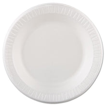 Load image into Gallery viewer, Dart® wholesale. Quiet Classic Laminated Foam Dinnerware, Plate, 10 1-4&quot;, White, 125-pk, 4 Pks-cs. HSD Wholesale: Janitorial Supplies, Breakroom Supplies, Office Supplies.