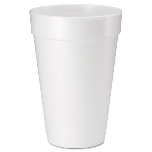 Dart® wholesale. DART Foam Drink Cups, 16 Oz, White, 20-bag, 25 Bags-carton. HSD Wholesale: Janitorial Supplies, Breakroom Supplies, Office Supplies.