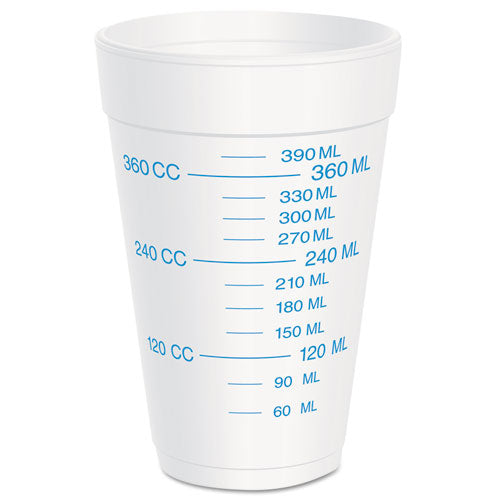 Dart® wholesale. DART Graduated Foam Cup, 16 Ounces, 25 Per Pack, 40 Packs-carton. HSD Wholesale: Janitorial Supplies, Breakroom Supplies, Office Supplies.