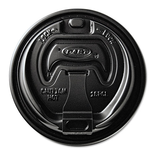 Dart® wholesale. DART Optima Reclosable Lid, Fits 12-24 Oz Foam Cups, Black, 1000-carton. HSD Wholesale: Janitorial Supplies, Breakroom Supplies, Office Supplies.