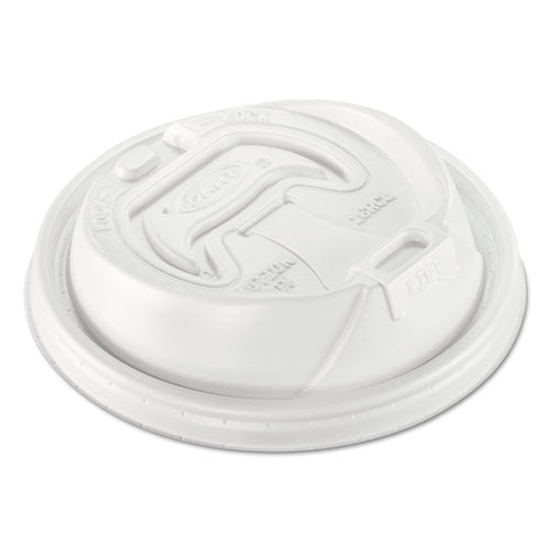 Dart® wholesale. DART Optima Reclosable Lid, 12-24oz Foam Cups, White, 100-bag. HSD Wholesale: Janitorial Supplies, Breakroom Supplies, Office Supplies.