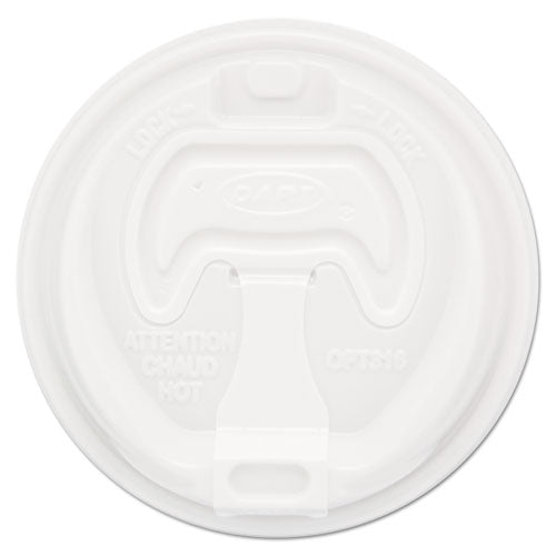 Dart® wholesale. DART Optima Reclosable Lid, 12-24oz Foam Cups, White, 100-bag. HSD Wholesale: Janitorial Supplies, Breakroom Supplies, Office Supplies.