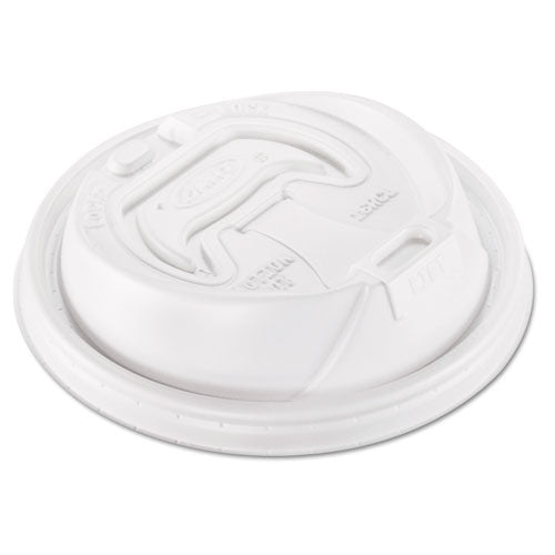 Dart® wholesale. DART Optima Reclosable Lid, Fits 12-24 Oz Foam Cups, White, 1000-carton. HSD Wholesale: Janitorial Supplies, Breakroom Supplies, Office Supplies.