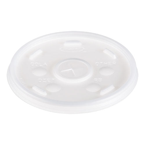 Dart® wholesale. DART Plastic Lids, For 16oz Hot-cold Foam Cups, Straw-slot Lid, White, 1000-carton. HSD Wholesale: Janitorial Supplies, Breakroom Supplies, Office Supplies.