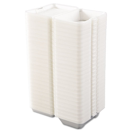 Dart® wholesale. DART Foam Hinged Lid Containers, 1-compartment, 6.4 X 9.3 X 2.9, White, 200-carton. HSD Wholesale: Janitorial Supplies, Breakroom Supplies, Office Supplies.