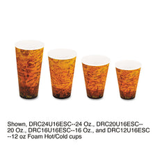 Load image into Gallery viewer, Dart® wholesale. DART Foam Hot-cold Cups, 20oz, Brown-black, 500-carton. HSD Wholesale: Janitorial Supplies, Breakroom Supplies, Office Supplies.