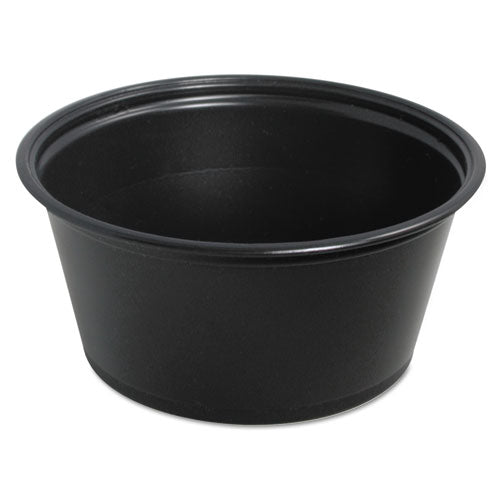 Dart® wholesale. DART Conex Complements Polypropylene Portion-medicine Cups, 3.25 Oz, Black, 125-bag, 20 Bags-carton. HSD Wholesale: Janitorial Supplies, Breakroom Supplies, Office Supplies.