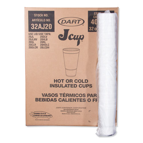 Dart® wholesale. DART Foam Drink Cups, 32 Oz, White, 16-bag, 25 Bags-carton. HSD Wholesale: Janitorial Supplies, Breakroom Supplies, Office Supplies.