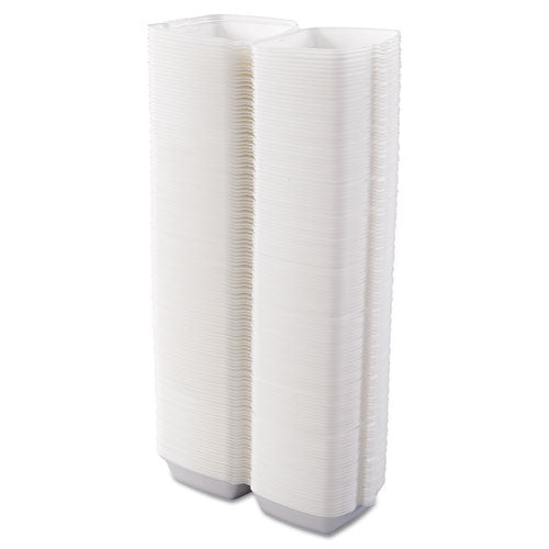 Dart® wholesale. DART Foam Hinged Lid Containers, 6 X 5.78 X 3, White, 500-carton. HSD Wholesale: Janitorial Supplies, Breakroom Supplies, Office Supplies.