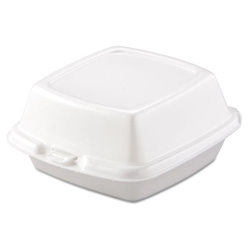 Dart® wholesale. DART Foam Hinged Lid Containers, 6 X 5.78 X 3, White, 500-carton. HSD Wholesale: Janitorial Supplies, Breakroom Supplies, Office Supplies.