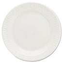 Dart® wholesale. Quiet Classic Laminated Foam Dinnerware Plates, 6 Inches, White, Round, 125-pack. HSD Wholesale: Janitorial Supplies, Breakroom Supplies, Office Supplies.