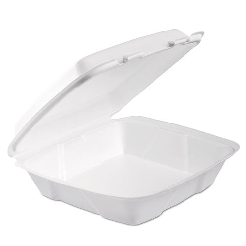 Dart® wholesale. DART Foam Hinged Lid Container, Performer Perforated Lid, 9 X 9.4 X 3, White, 100-bag, 2 Bag-carton. HSD Wholesale: Janitorial Supplies, Breakroom Supplies, Office Supplies.