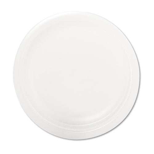 Dart® wholesale. Quiet Classic Laminated Foam Dinnerware Plate, 9" Dia, White, 125-pack. HSD Wholesale: Janitorial Supplies, Breakroom Supplies, Office Supplies.