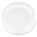 Dart® wholesale. Quiet Classic Laminated Foam Dinnerware, Plate, 9" Dia, Wh, 125-pk, 4 Packs-ct. HSD Wholesale: Janitorial Supplies, Breakroom Supplies, Office Supplies.