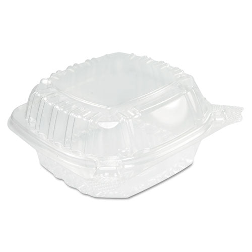 Dart® wholesale. DART Clearseal Hinged-lid Plastic Containers, Sandwich Container,13.8 Oz, 5.4 X 5.3 X 2.6, Clear, 500-carton. HSD Wholesale: Janitorial Supplies, Breakroom Supplies, Office Supplies.