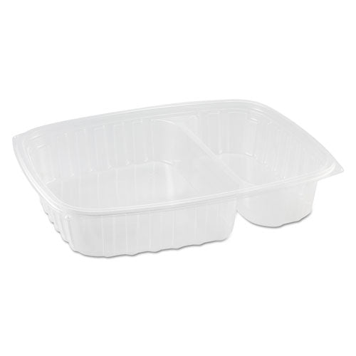 Dart® wholesale. DART Staylock Clear Hinged Lid Containers, 3-compartment, 8.6 X 9 X 3, Clear, 100-packs, 2 Packs-carton. HSD Wholesale: Janitorial Supplies, Breakroom Supplies, Office Supplies.