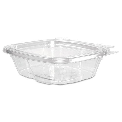Dart® wholesale. DART Clearpac Container, Tamper Resistant Flat Lid, 8 Oz, 4.9 X 1.4 X 5.5, Clear, 200-carton. HSD Wholesale: Janitorial Supplies, Breakroom Supplies, Office Supplies.