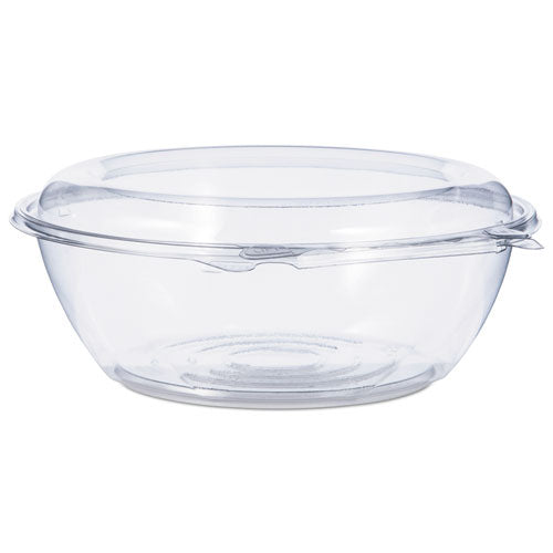 Dart® wholesale. DART Tamper-resistant, Tamper-evident Bowls With Dome Lid, 48 Oz, 8.9" Diameter X 3.4"h, Clear, 100-carton. HSD Wholesale: Janitorial Supplies, Breakroom Supplies, Office Supplies.