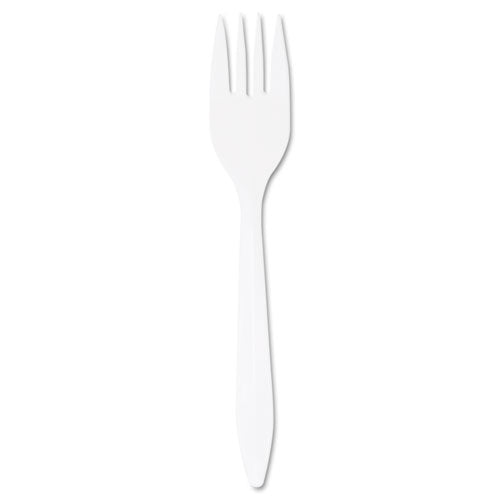 Dart® wholesale. DART Style Setter Mediumweight Plastic Forks, White, 1000-carton. HSD Wholesale: Janitorial Supplies, Breakroom Supplies, Office Supplies.